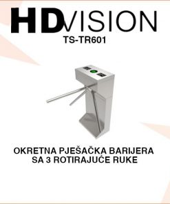 OKRETNA PJEŠAČKA BARIJERA, TRIPOD ZA KONTROLU PRISTUPA TS-TR601