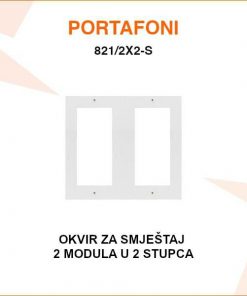 V-TEK OKVIR ZA SMJEŠTAJ 2 MODULA U 2 STUPCA 821/2X2-S