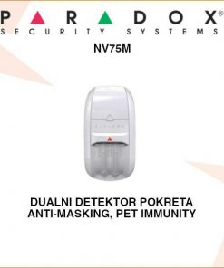 PARADOX DUALNI DETEKTOR POKRETA NV75M
