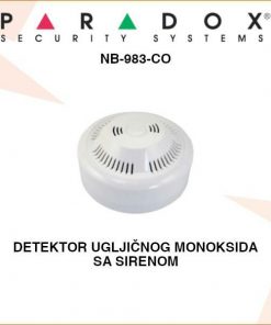 PARADOX DETEKTOR UGLJIČNOG MONOKSIDA SA SIRENOM NB-983-CO