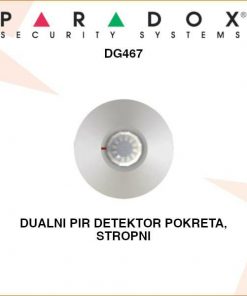 PARADOX DUALNI PIR DETEKTOR POKRETA STROPNI DG467
