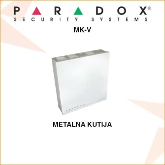PARADOX METALNA KUTIJA ZA SMJEŠTAJ ALARMNE CENTRALE MK-V