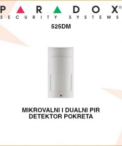 PARADOX MIKROVALNI I DUALNI PIR DETEKTOR POKRETA 525DM
