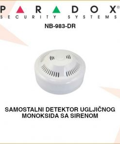 PARADOX SAMOSTALNI DETEKTOR UGLJIČNOG MONOKSIDA NB-930-DR