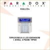 PARADOX TIPKOVNICA S LCD EKRANOM K32LCD+