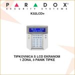 PARADOX TIPKOVNICA S LCD EKRANOM K32LCD+