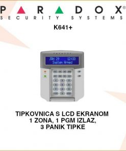 PARADOX TIPKOVNICA SA LCD EKRANOM K641+