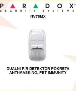 PARADOX ADRESABILNI DUALNI DETEKTOR POKRETA NV75MX