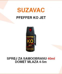 SUZAVAC - PAPRENI SPREJ ZA SAMOOBRANU PFEFFER KO JET 40ml