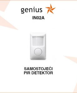 PIR DETEKTOR S UGRAĐENOM SIRENOM IN02A