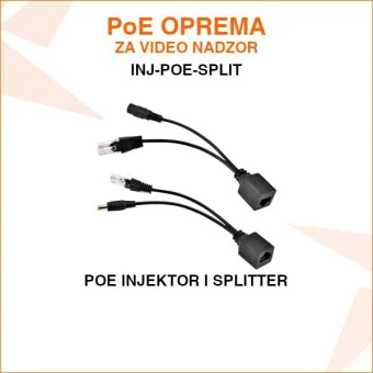POE INJEKTOR I SPLITTER INJ-POE-SPLIT