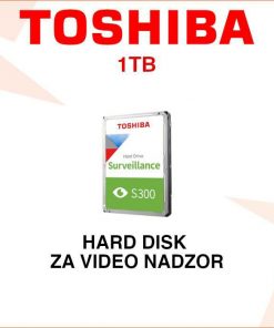 TOSHIBA 1TB PRO HARD DISK ZA VIDEO NADZOR HD1TB-T