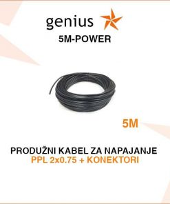 PRODUŽNI KABEL ZA NAPAJANJE BEŽIČNE KAMERE 5M-POWER