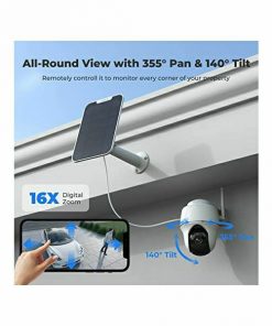 REOLINK ARGUS PT 2K BATERIJSKA WIFI PTZ KAMERA SA SMART DETEKCIJOM - Slika 4