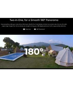 REOLINK DUO 2 B750 PANORAMSKA BATERIJSKA 4K WIFI KAMERA S 2 LEĆE - Slika 3