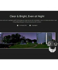 REOLINK DUO 2 B750 PANORAMSKA BATERIJSKA 4K WIFI KAMERA S 2 LEĆE - Slika 5
