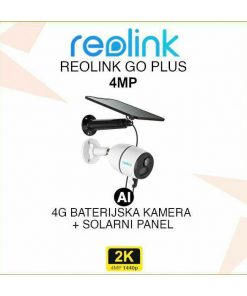 REOLINK GO PLUS G330  BATERIJSKA 4G AI KAMERA I SOLARNI PANEL