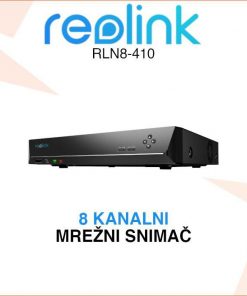 REOLINK NVR 8 KANALNI 12MP POE VIDEO SNIMAČ RLN8-410