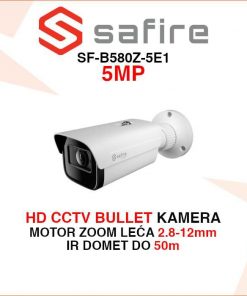 SAFIRE 5MP BULLET KAMERA SA MOTOR ZOOM LEĆOM SF-B580Z-5E1