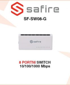 SAFIRE 8 PORTNI GIGABITNI PREKLOPNIK SF-SW08-G