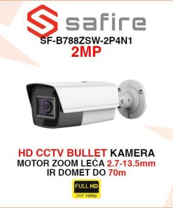 SAFIRE FULL HD BULLET MOTOR ZOOM NADZORNA KAMERA SF-B788ZSW-2P4N1