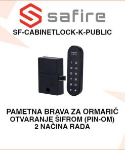 SAFIRE PAMETNA BRAVA ZA ORMARIĆ SF-CABINETLOCK-K-PUBLIC
