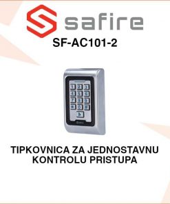 SAFIRE TIPKOVNICA - ŠIFRATOR ZA KONTROLU PRISTUPA SA 2 RELEJNA IZLAZA SF-AC101-2