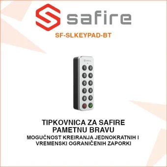 SAFIRE TIPKOVNICA ZA PAMETNU BRAVU SF-SLKEYPAD-BT