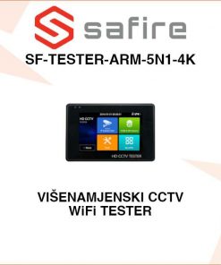 SAFIRE VIŠENAMJENSKI WIFI CCTV TESTER SF-TESTER-ARM-5N1-4K