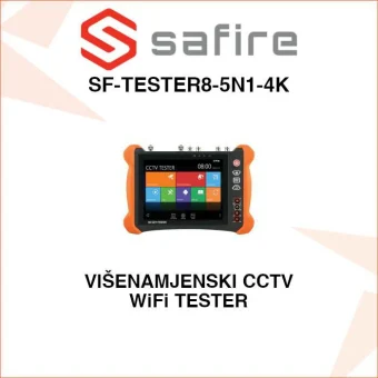 SAFIRE VIŠENAMJENSKI WiFi CCTV TESTER SF-TESTER8-5N1-4K