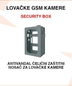 SECURITY BOX ČELIČNI ANTIVANDAL ZAŠTITNI NOSAČ ZA LOVAČKE KAMERE