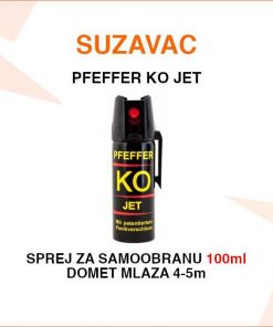 SUZAVAC - PAPRENI SPREJ ZA SAMOOBRANU PFEFFER KO JET 100ml