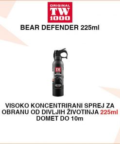 TW1000 BEAR DEFENDER 225ml - SPREJ ZA OBRANU OD DIVLJIH ŽIVOTINJA