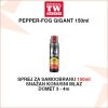 TW1000 PEPPER-FOG GIGANT 150ml - SUZAVAC, PAPRENI SPREJ ZA SAMOOBRANU