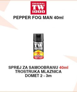 TW1000 PEPPER FOG MAN 40ml - SUZAVAC, PAPRENI SPREJ ZA SAMOOBRANU