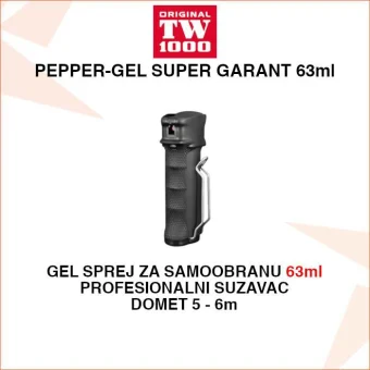 TW1000 PEPPER-GEL SUPER GARANT 63ml GEL SUZAVAC ZA SAMOOBRANU