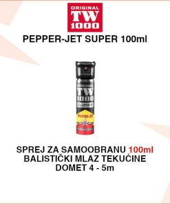 TW1000 PEPPER-JET SUPER 100ml - SUZAVAC, PAPRENI SPREJ ZA SAMOOBRANU