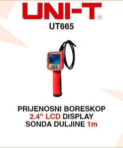 UNI-TREND PRIJENOSNI BATERIJSKI BORESKOP SA LCD MONITOROM UT665