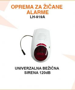 UNIVERZALNA BEŽIČNA SIRENA JAČINE 120dB LH-919A