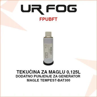 URFOG TEKUĆINA 0,125L ZA GENERATOR MAGLE FPUBFT