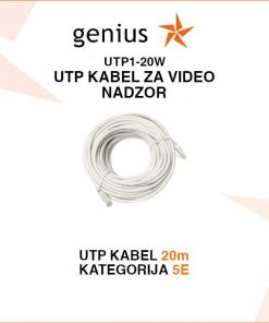 UTP KABEL ZA VIDEO NADZOR CAT5E 20M