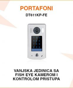 V-TEK VANJSKA JEDINICA SA KAMEROM I KONTROLOM PRISTUPA DT611KP-FE