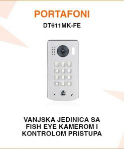V-TEK VANJSKA JEDINICA ZA PORTAFON SA KAMEROM DT611/MK