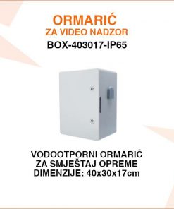 VODOOTPORNI ORMARIĆ ZA VIDEO NADZOR BOX-403017-IP65