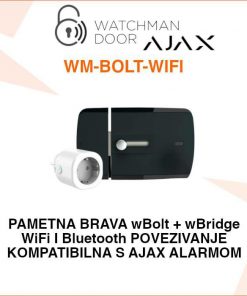 WATCHMAN DOOR wBOLT WiFi I BLUETOOTH PAMETNA BRAVA WM-BOLT-WIFI - AJAX KOMPATIBILNO
