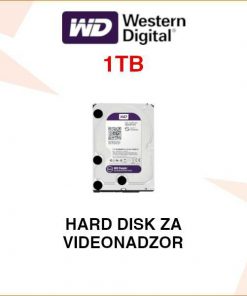 WD PURPLE 1TB HARD DISK ZA VIDEONADZOR WD10PURX