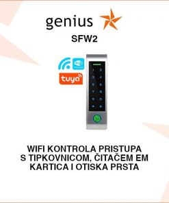 WI-FI ŠIFRATOR - TIPKOVNICA SA ČITAČEM EM KARTICA I OTISKA SFW2
