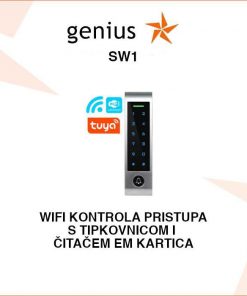 WI-FI TIPKOVNICA -ŠIFRATOR SA ČITAČEM EM KARTICA SW1