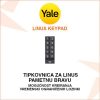 YALE TIPKOVNICA ZA PAMETNU BRAVU YALE LINUS KEYPAD