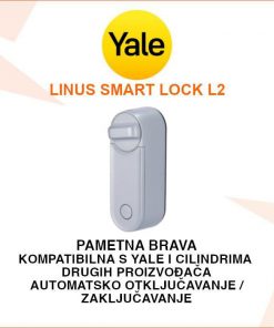 YALE PAMETNA BRAVA S BLUETOOTH, WIFI POVEZIVANJEM LINUS SMART LOCK L2